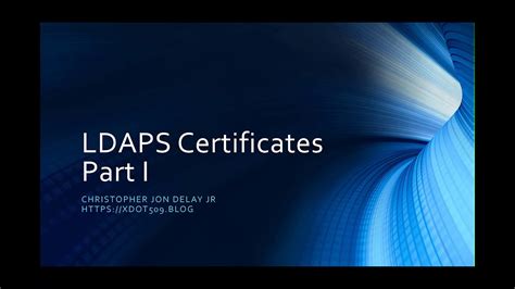 ; Enter the <b>LDAP</b> Server Host. . Ldaps certificate check